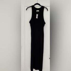 Lou & Grey Black Dress with slit